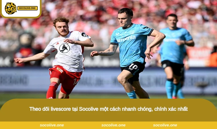 Theo dõi livescore tại Socolive một cách nhanh chóng, chính xác nhất